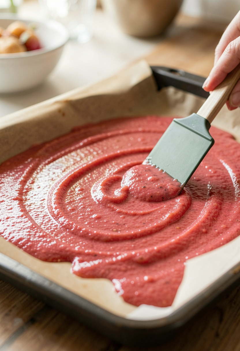  Homemade fruit leather