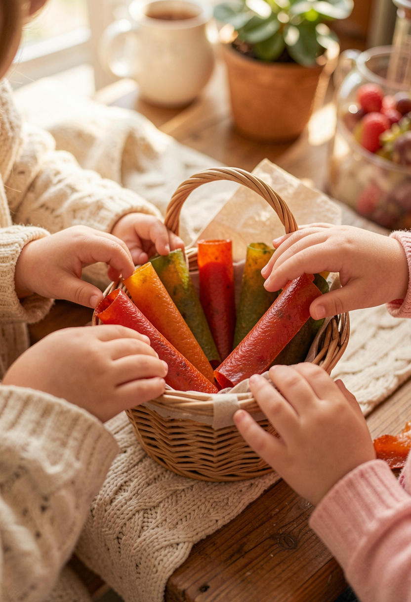 Homemade fruit leather
