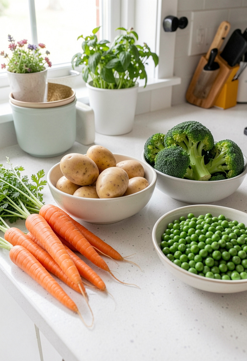  Kid friendly veggies