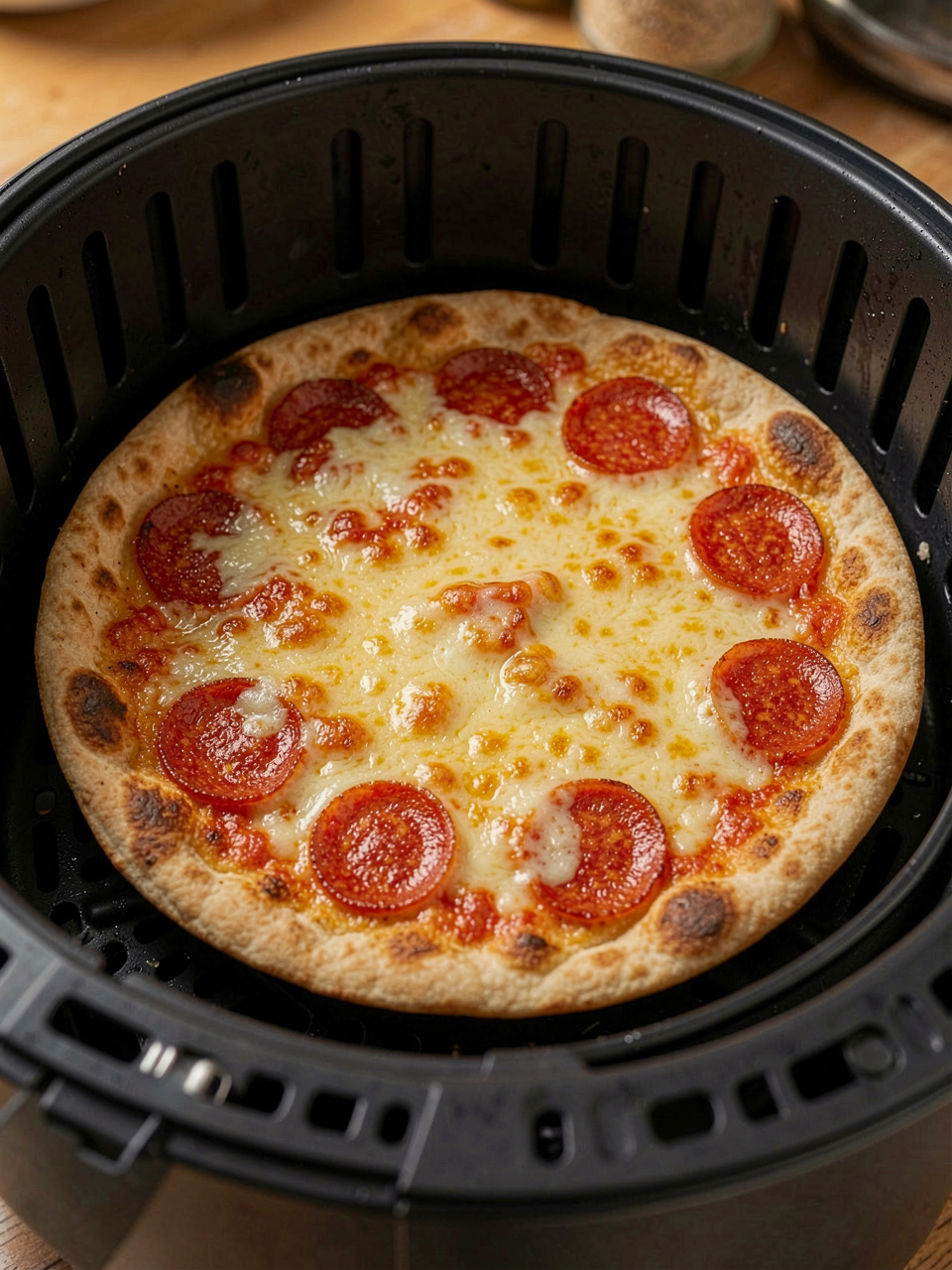 Air fryer pizza