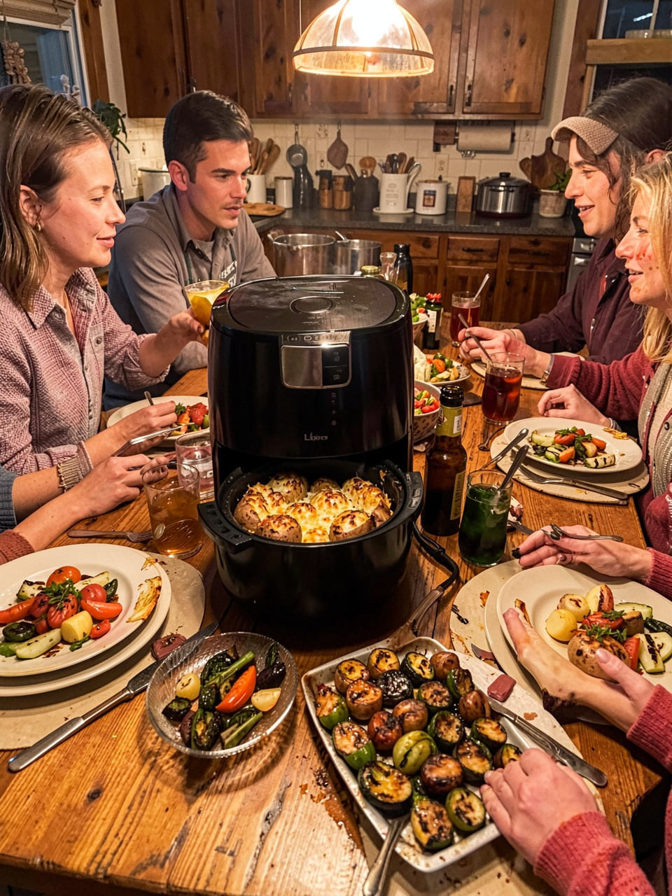 Air fryer baked potato