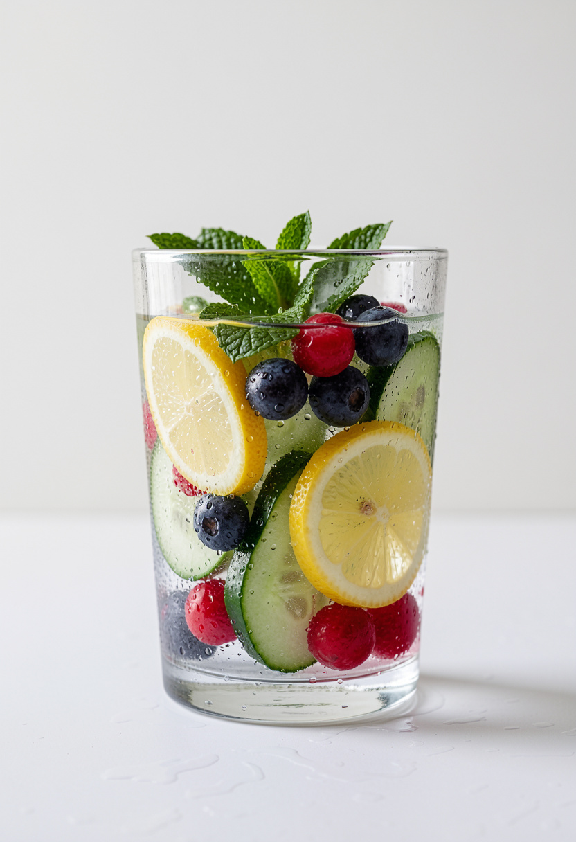  Fruit infused water