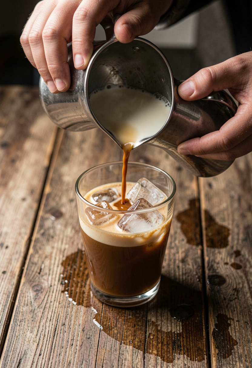  Homemade iced coffee