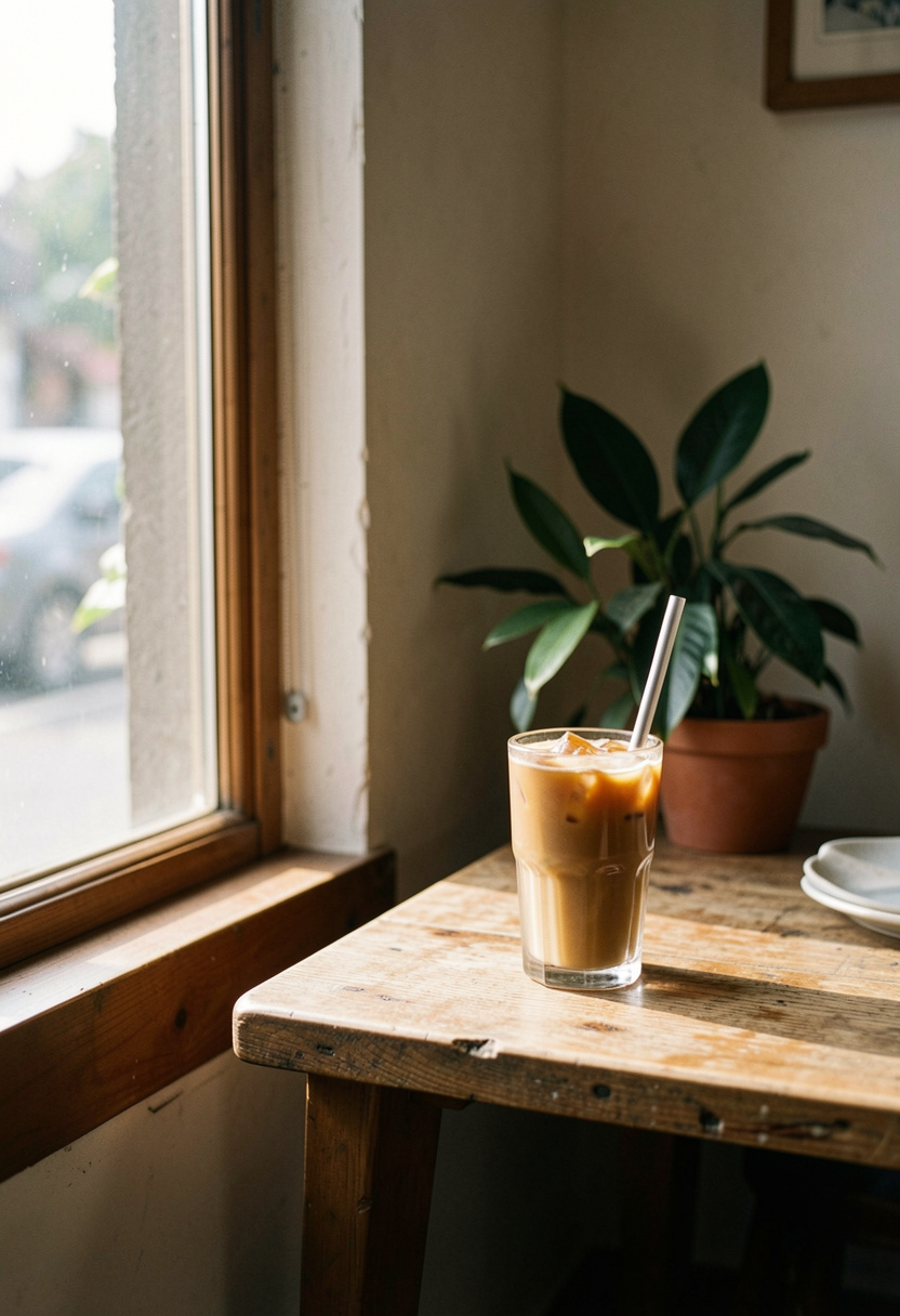  Homemade iced coffee