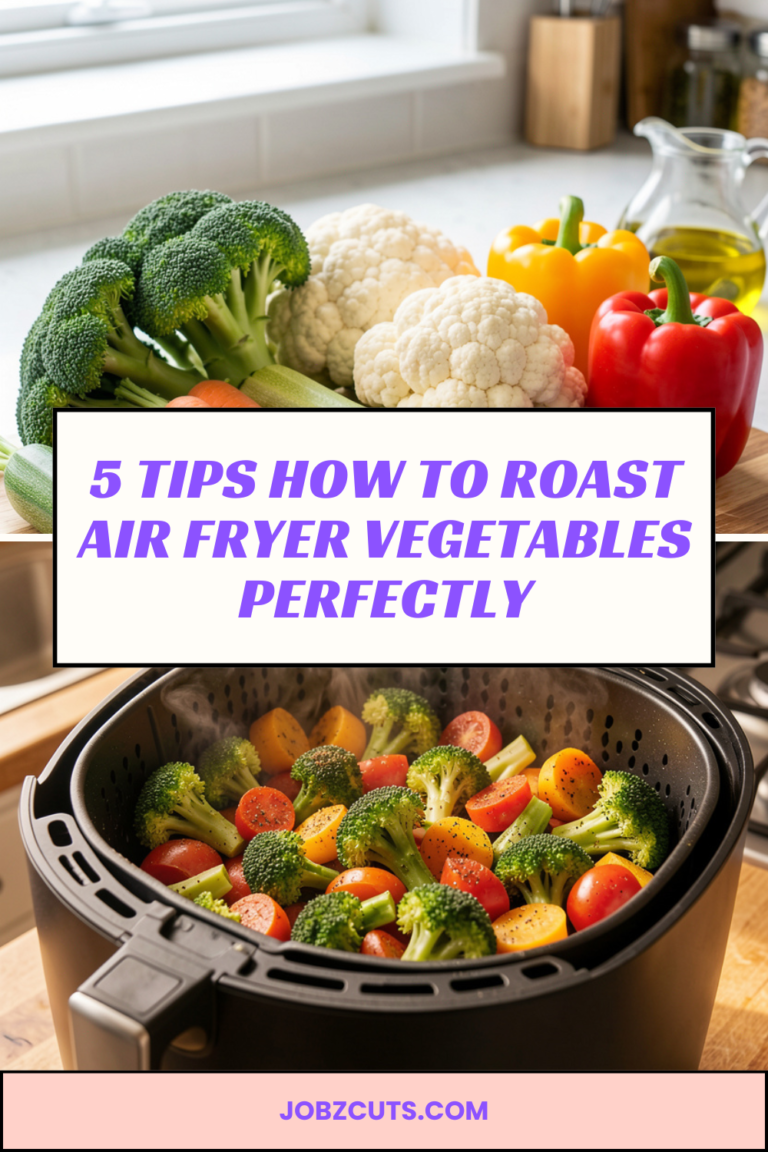 5 Tips How to Roast Air Fryer Vegetables Perfectly
