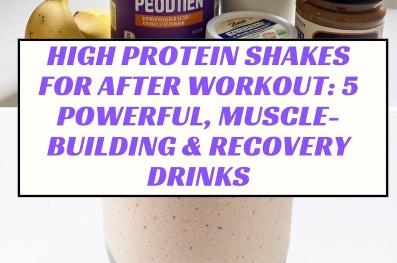 Protein shakes