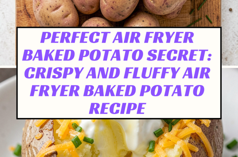 Air fryer baked potato