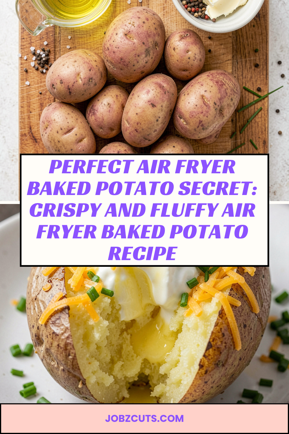 Air fryer baked potato