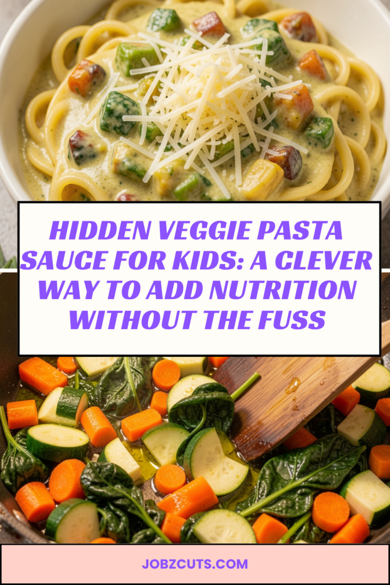 Hidden veggie pasta