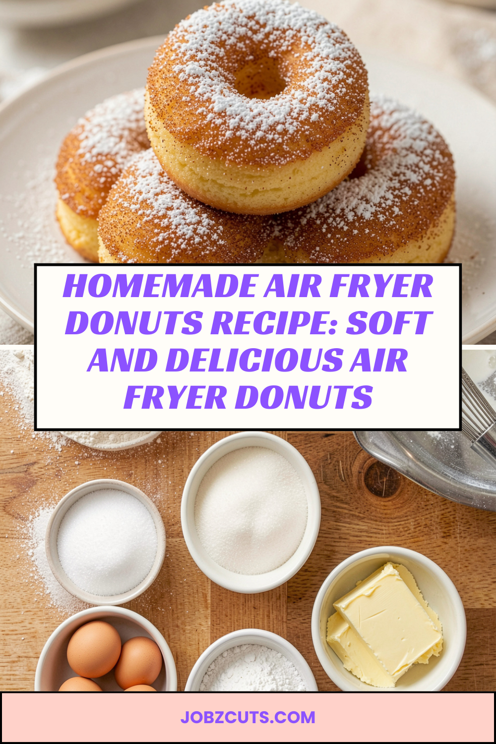 Air fryer donuts