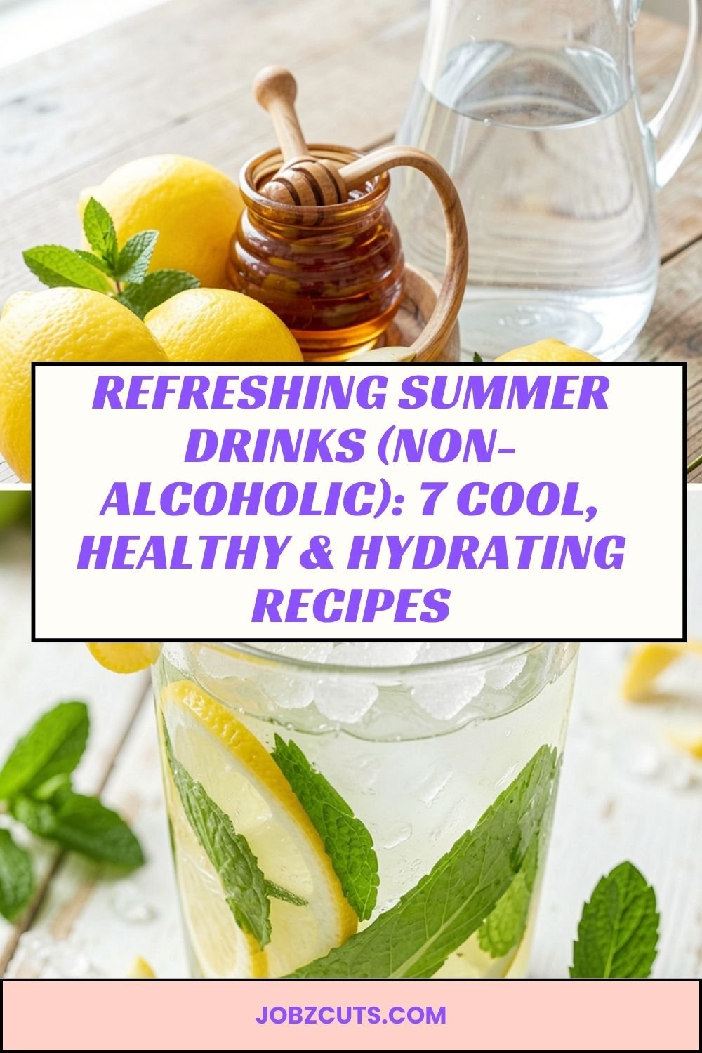 Refreshing summer drinks