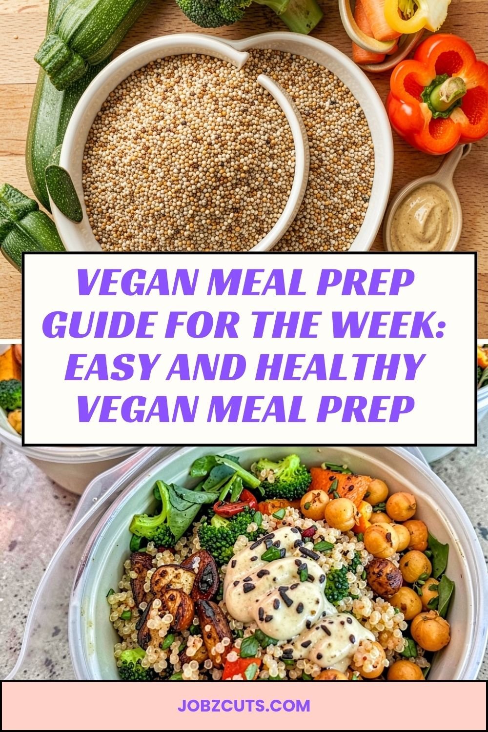 Vegan meal prep