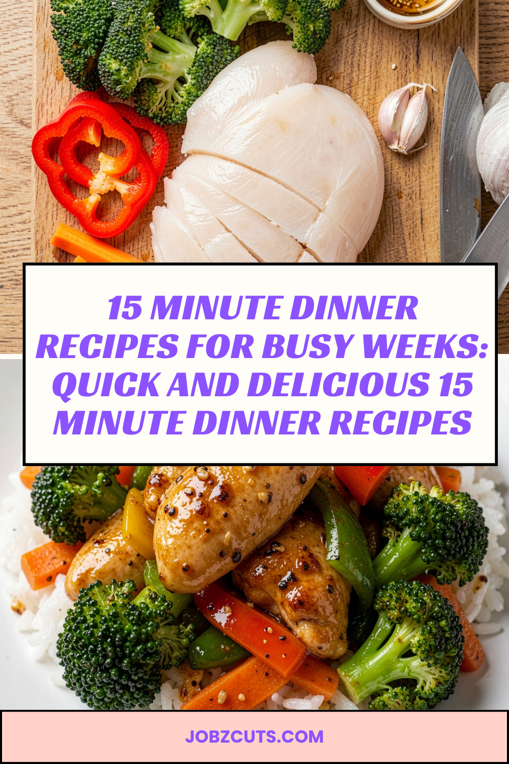 15 minute dinner recipes