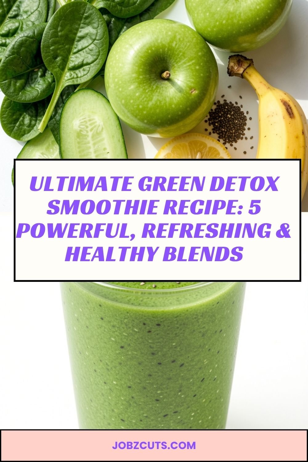 Green detox smoothie