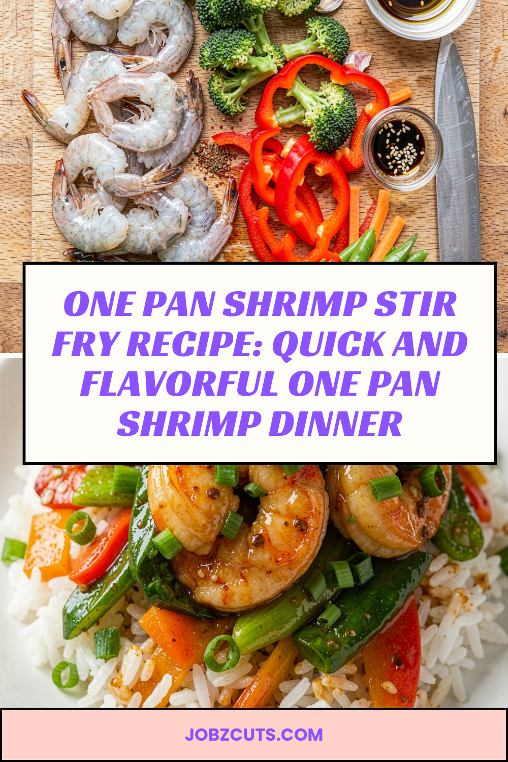 One pan shrimp