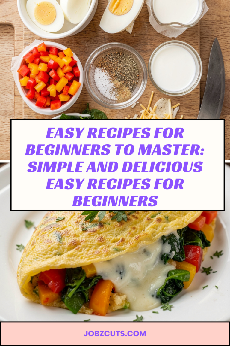 Easy recipes for beginners